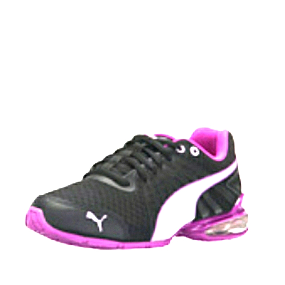 Girls Puma Kids Black/Orchid Sneaker Size 3.5 M